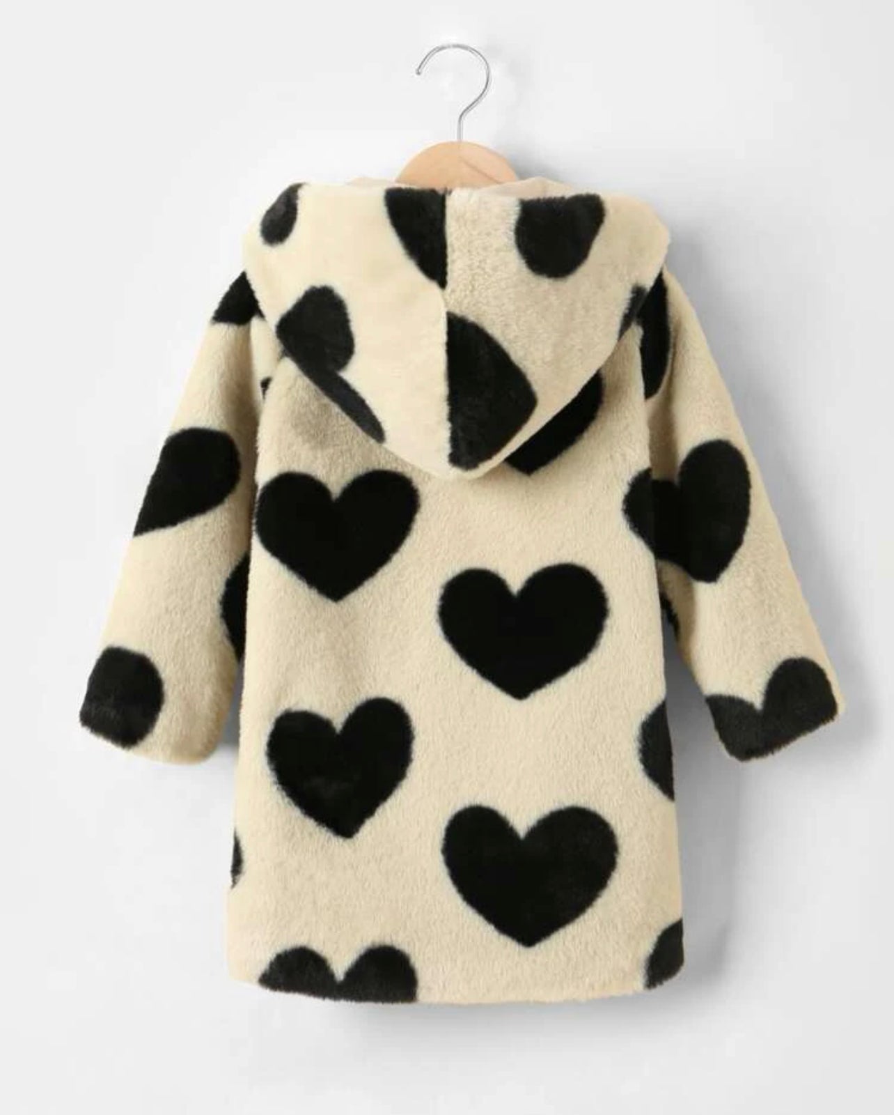 Girls heart coat