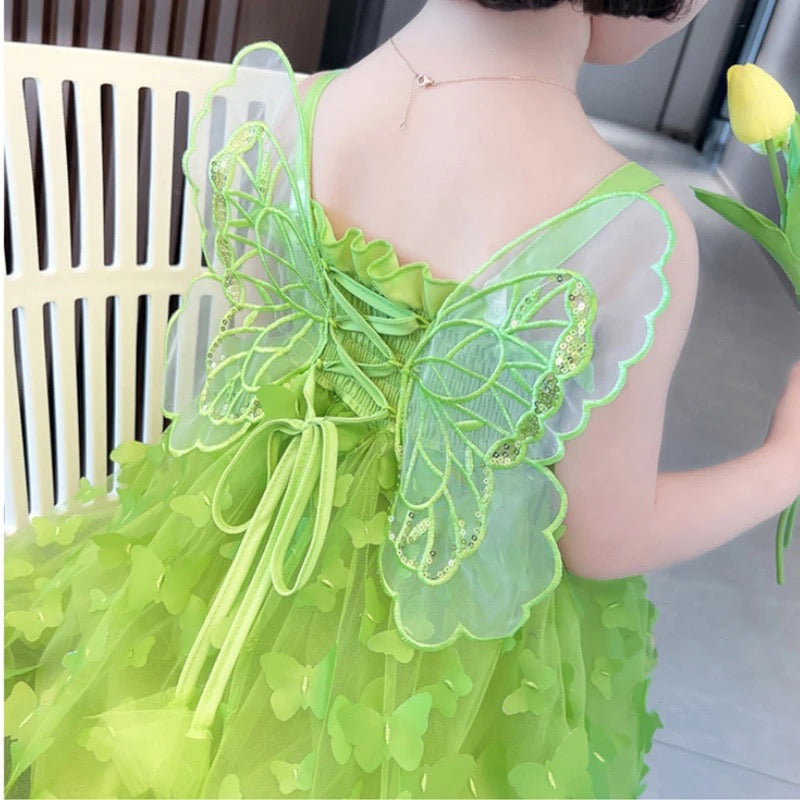 Spring butterfly dress