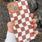 Twisted checkered case