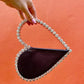 Heart bling  bag