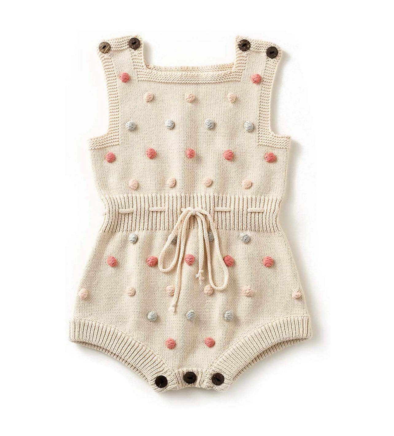 Baby crochet romper