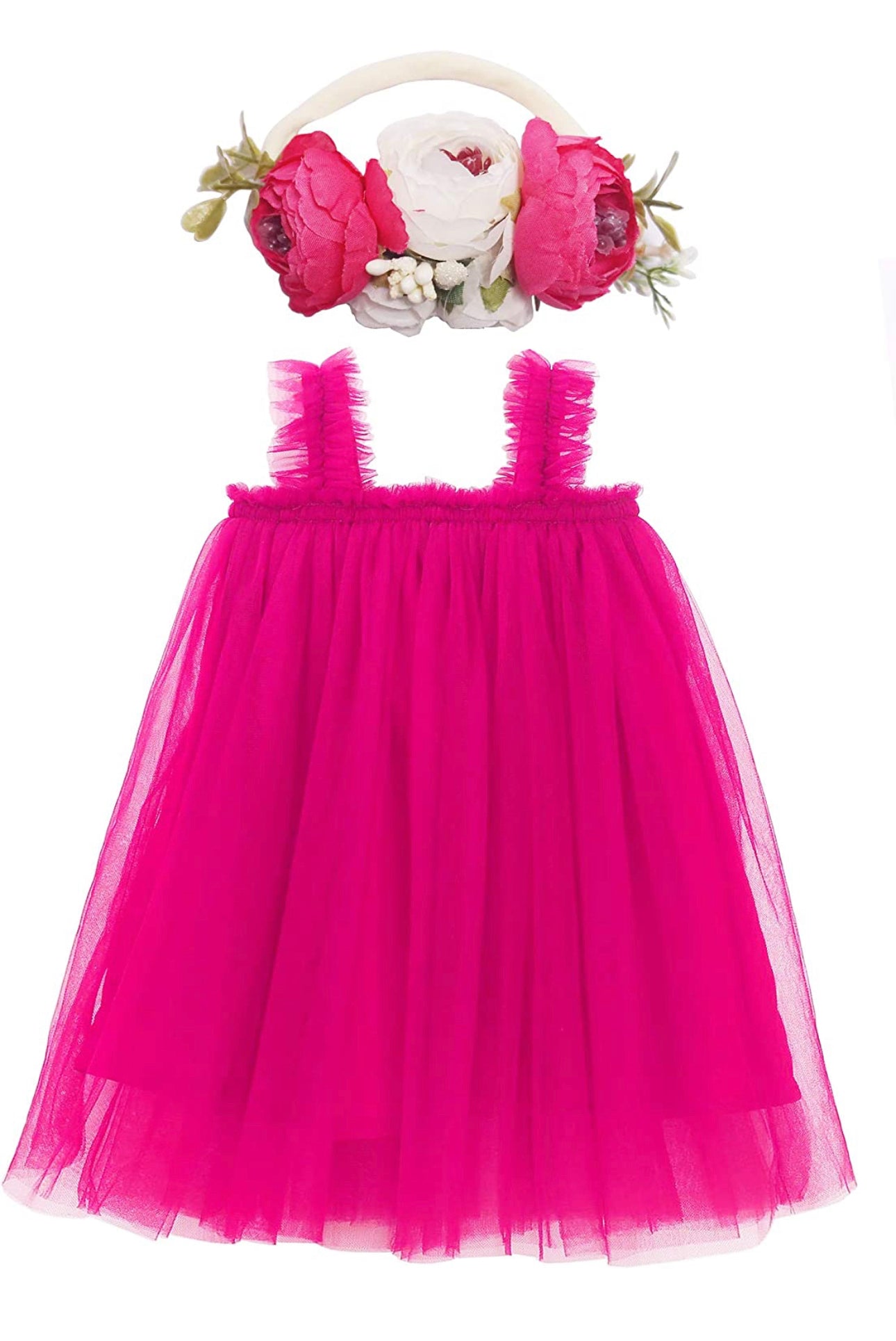 Baby tulle dress set