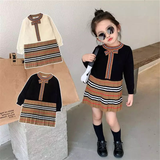 Girls plaid dress