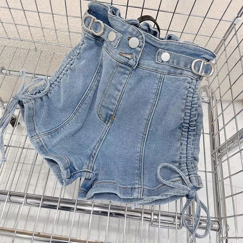 Girls denim short