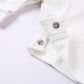 Baby plaid romper set