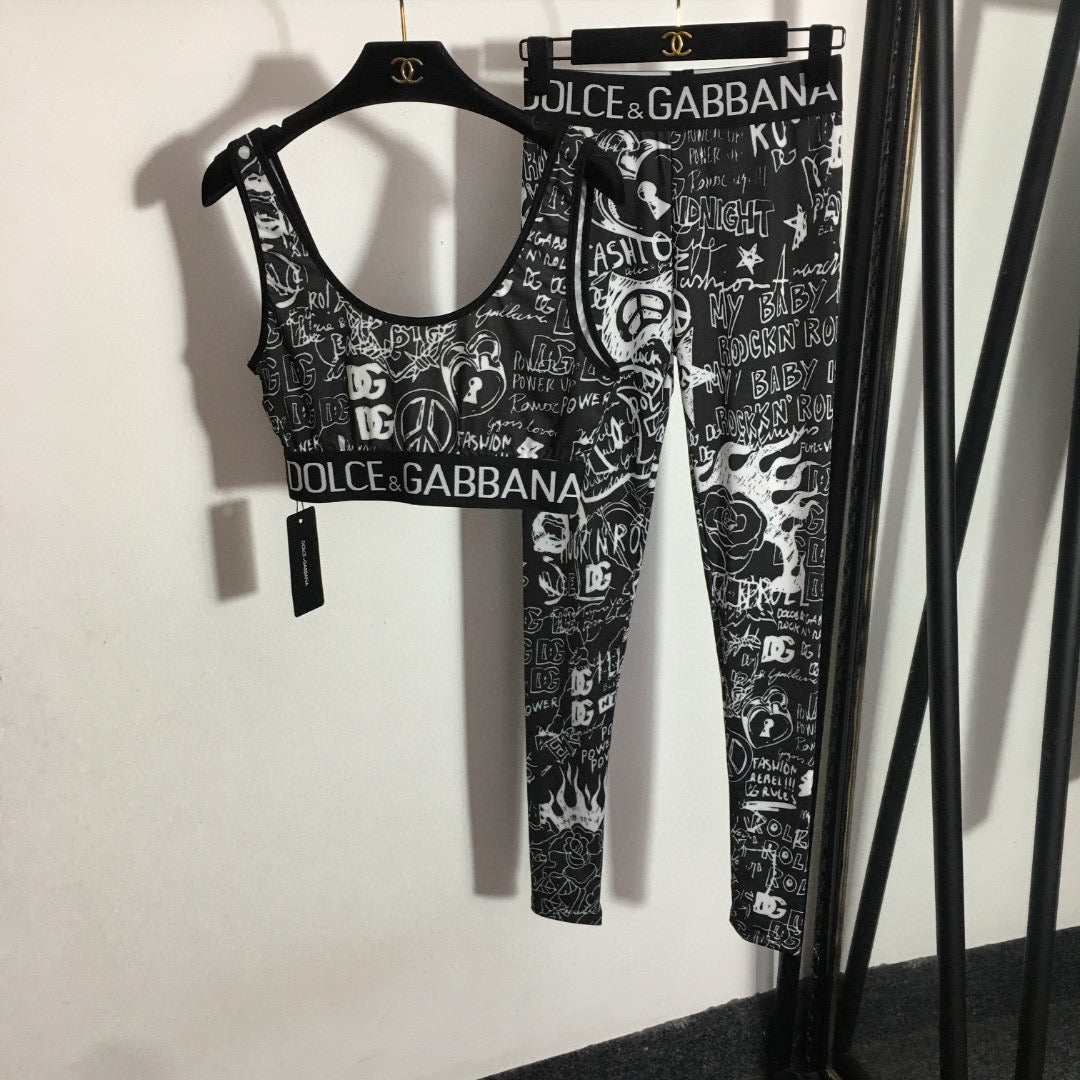 Sport pant and bra set