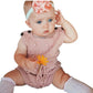 Baby crochet romper