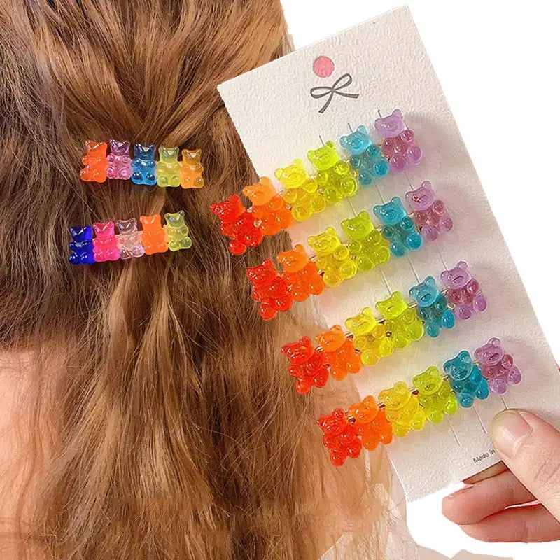 Gummy bear clips 2 pieces