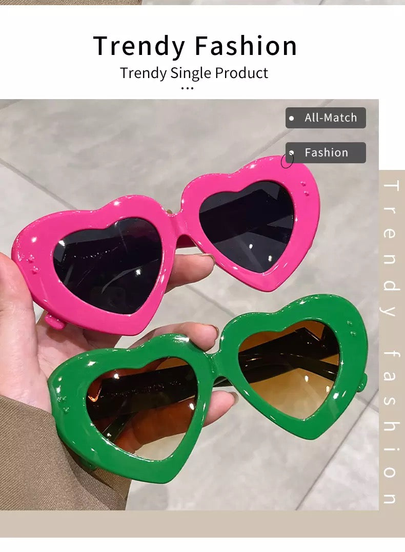 Heart sunglasses