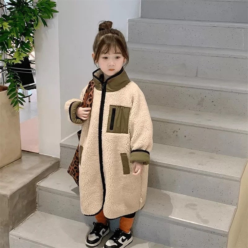 Cartoon reversible coat