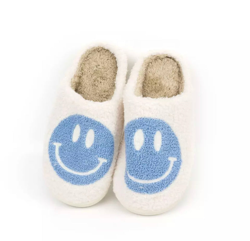 Smiley face slippers