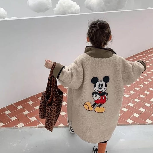 Cartoon reversible coat