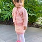 Girls skirt set pink