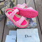 Neon sandals