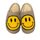 Smiley face slippers