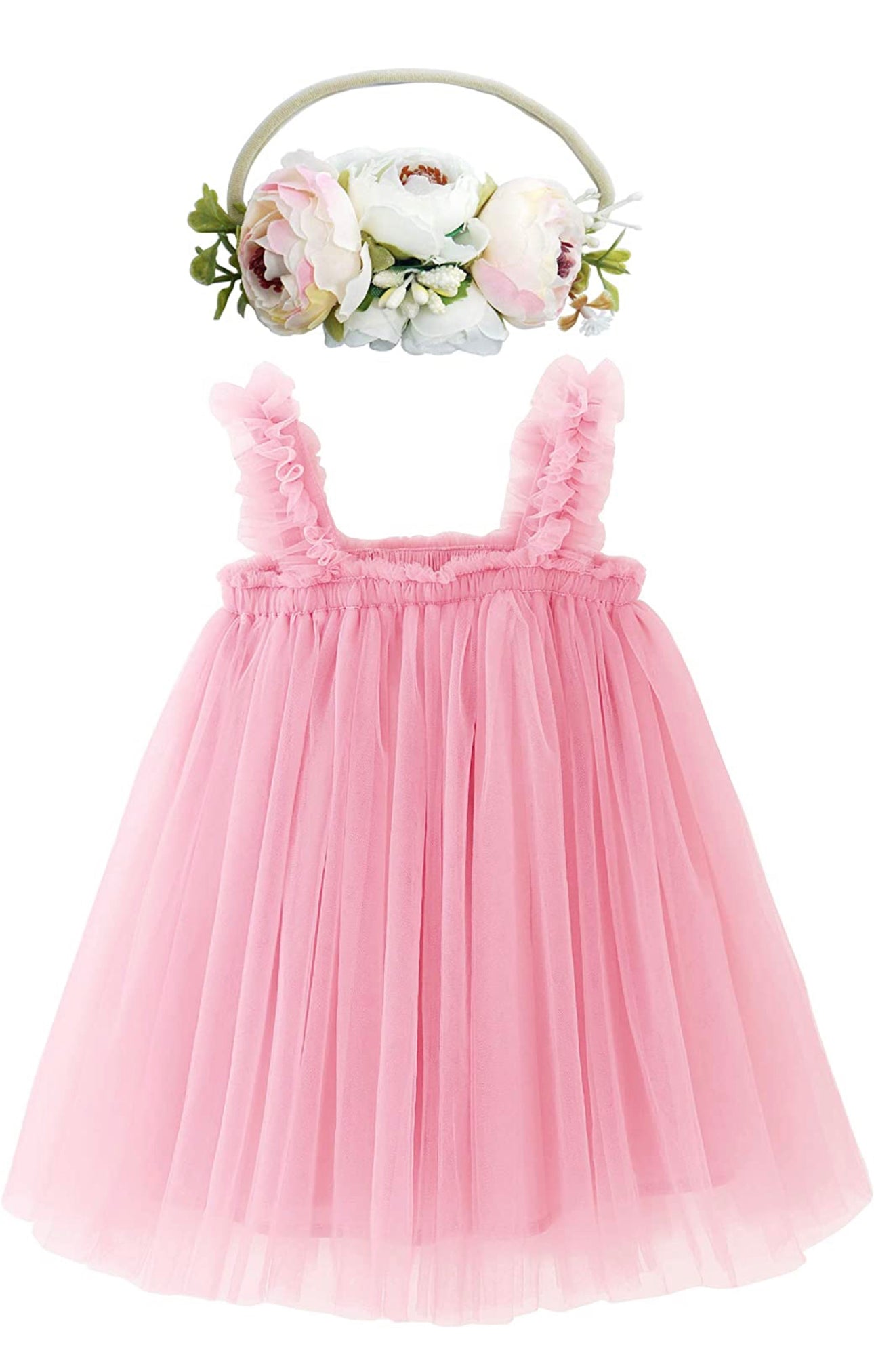 Baby tulle dress set