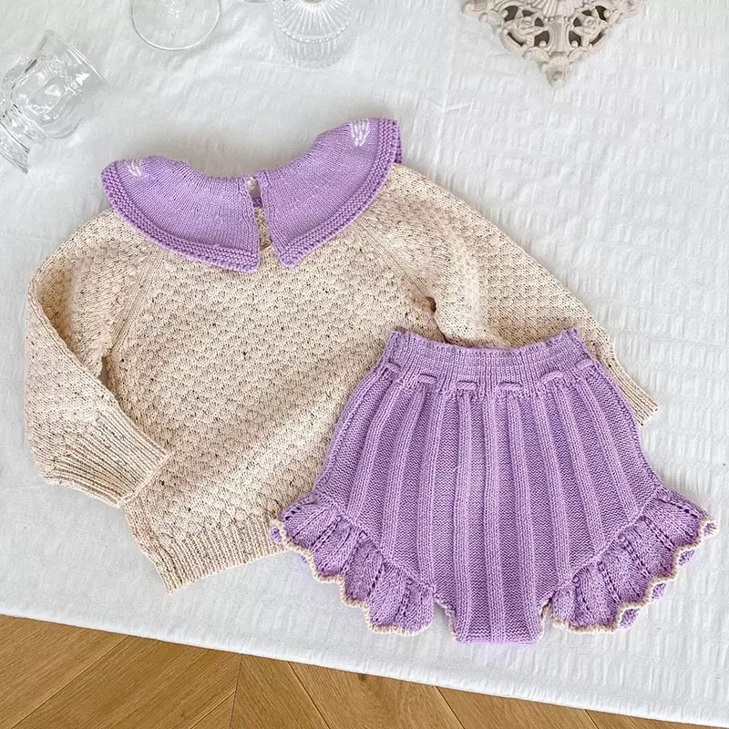 Baby crochet set