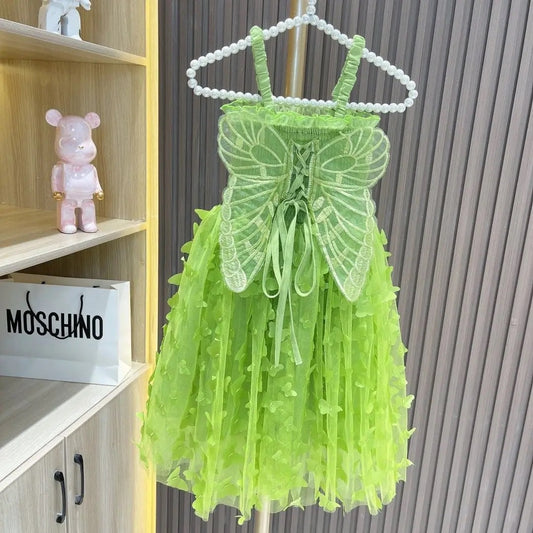 Spring butterfly dress